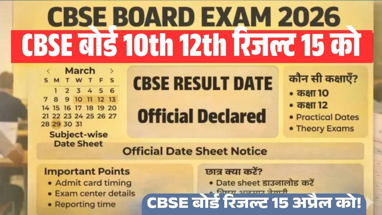 CBSE Board Exam 2026 Result News